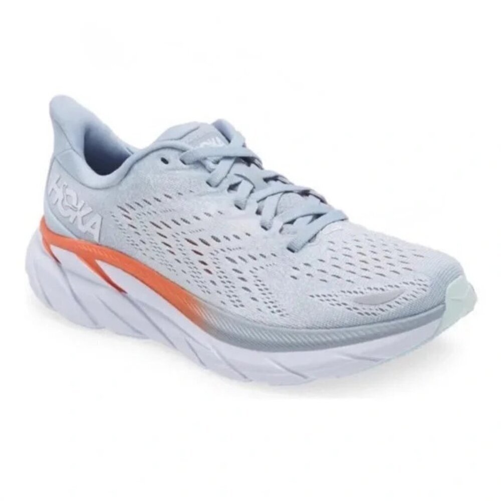 HOKA ONE ONE Clifton 8 Women's Blue Fog Plein Air Running Shoes